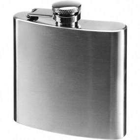 6oz Stainless steel hip flask_